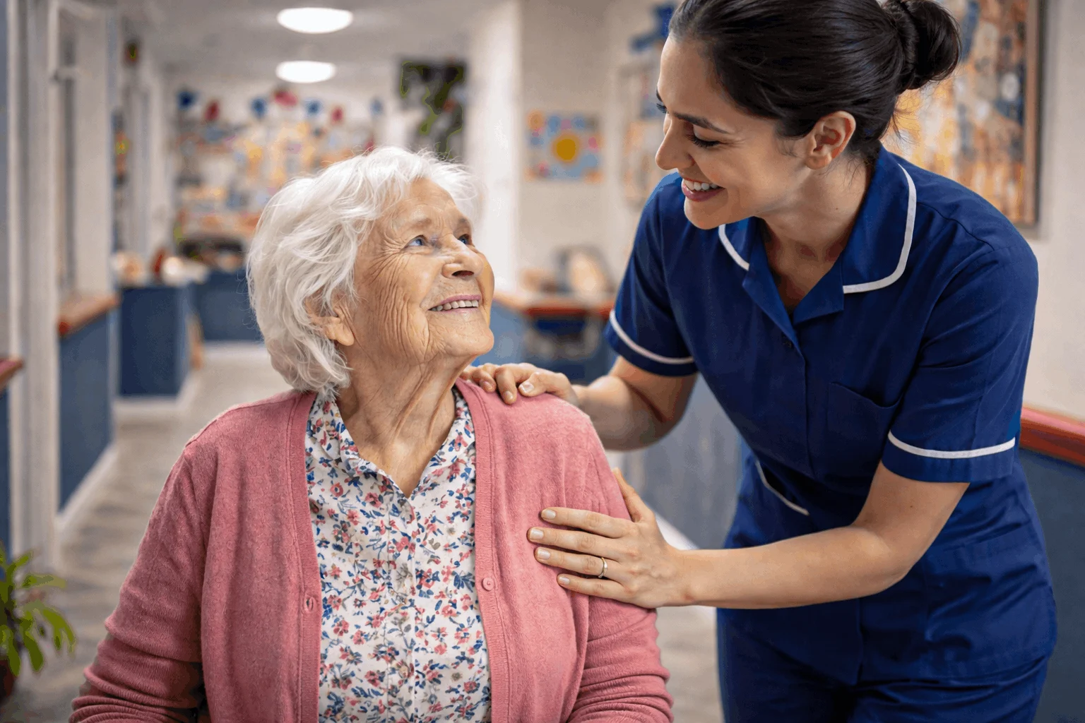 Welcoming respite care environment at Parkside Nursing Home
